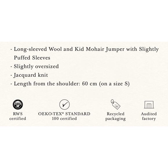 La Maille Sezane Kirstie Jumper in Multicoloured Candy Pattern Size M✨ - Picture 6 of 11